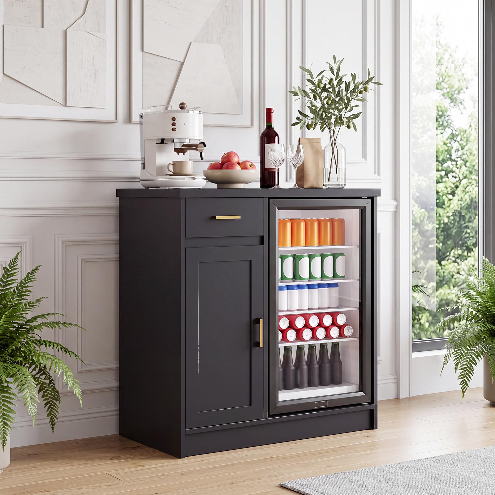 Home Bar And Cabinet - Mobile Bar da 42 Pollici per