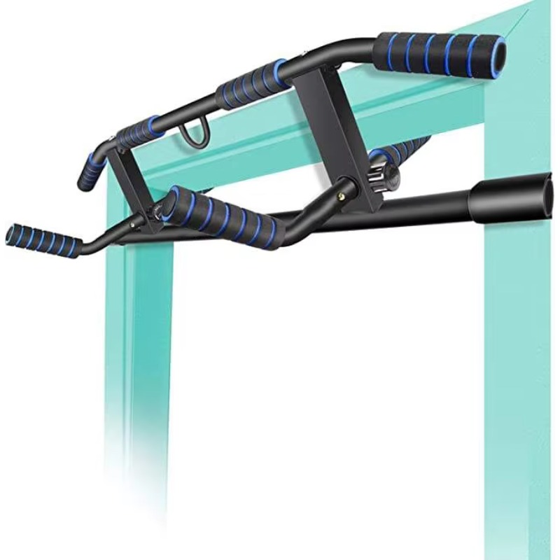 Home Bar And Gym - Barra per trazioni da porta multifunzione,