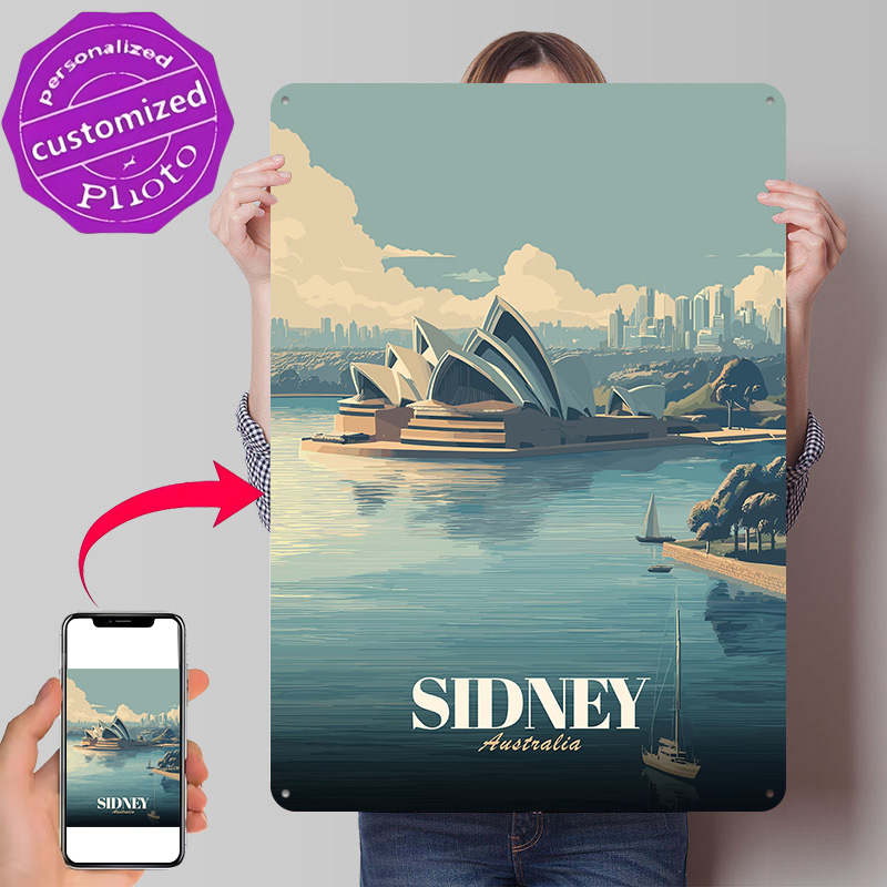 Home Bar Sydney - Poster di Viaggio dell'Opera di Sydney,