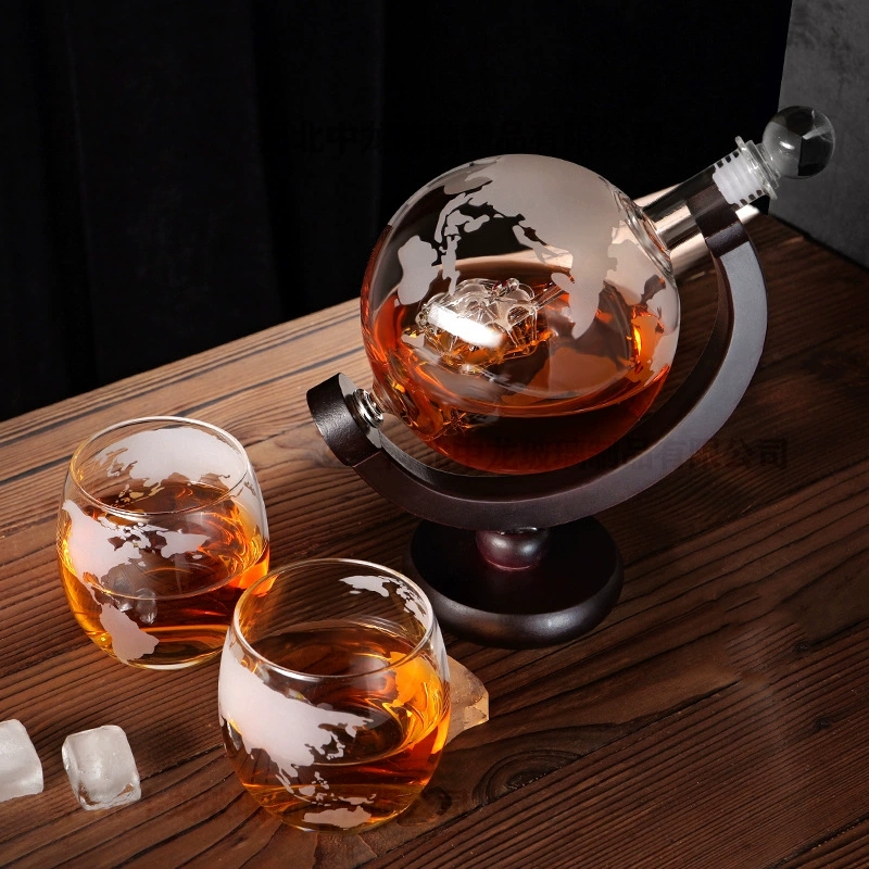 Decanter Globe Set - Set decanter a globo creativo da