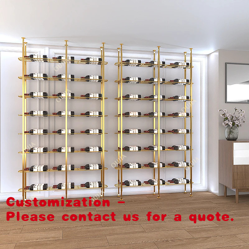 Home Bar Shelves - Scaffale Espositivo Personalizzato in Metallo per