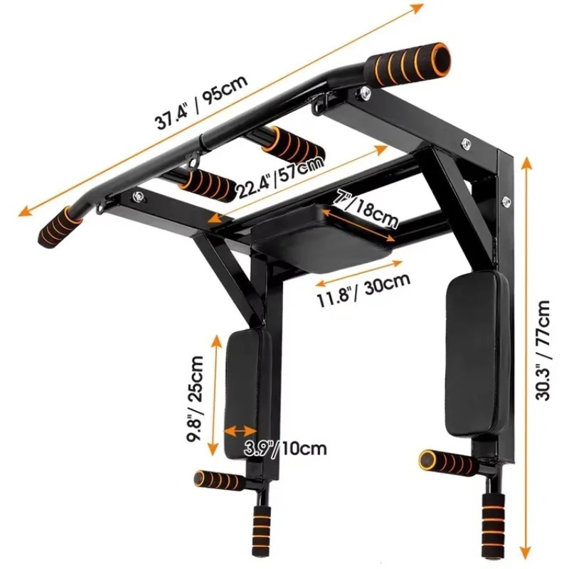 Home Bar And Gym - Barra per trazioni a parete per