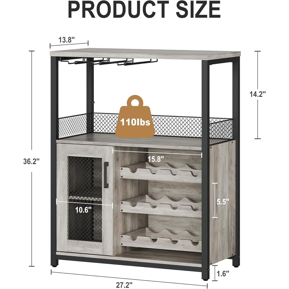 Mobiletto Porta Vini in Stile  - Home Bar And Cabinet recensione e prezzo