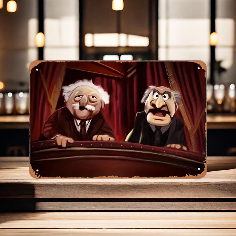 Statler & Waldorf Wall Art in  - Home Bar Cafe recensione e prezzo