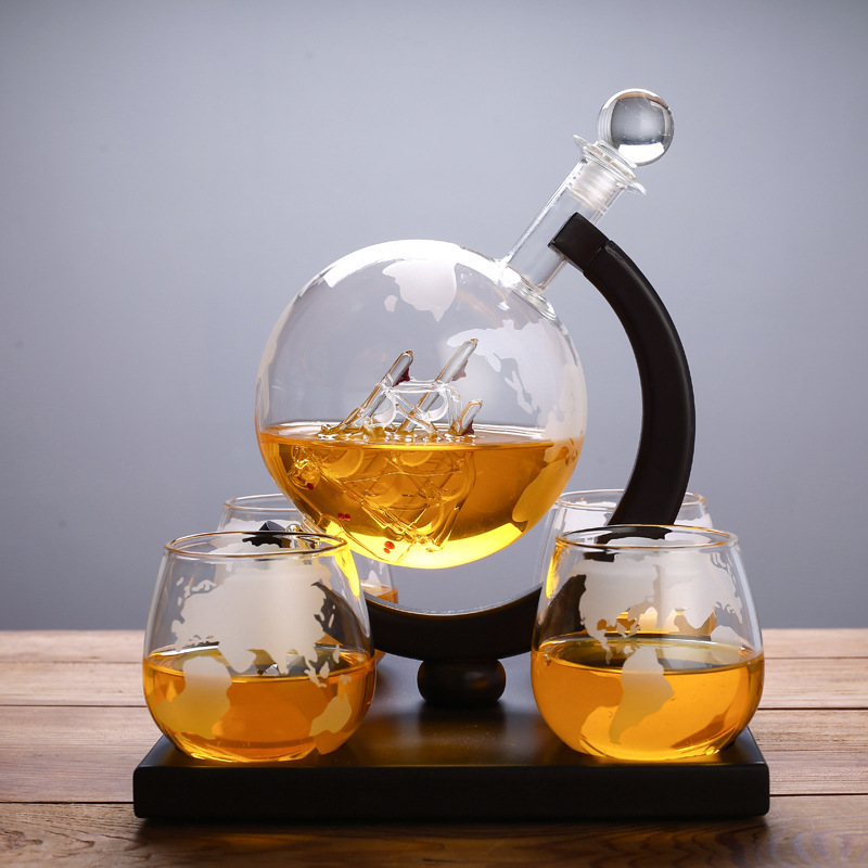 Decanter a Forma di Globo con  - Decanter Globe Set recensione e prezzo