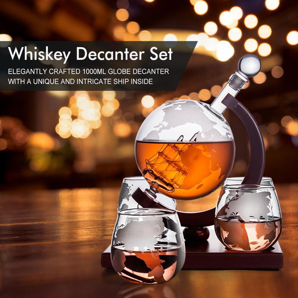 Decanter a Forma di Globo con  - Decanter Globe Set recensione e prezzo