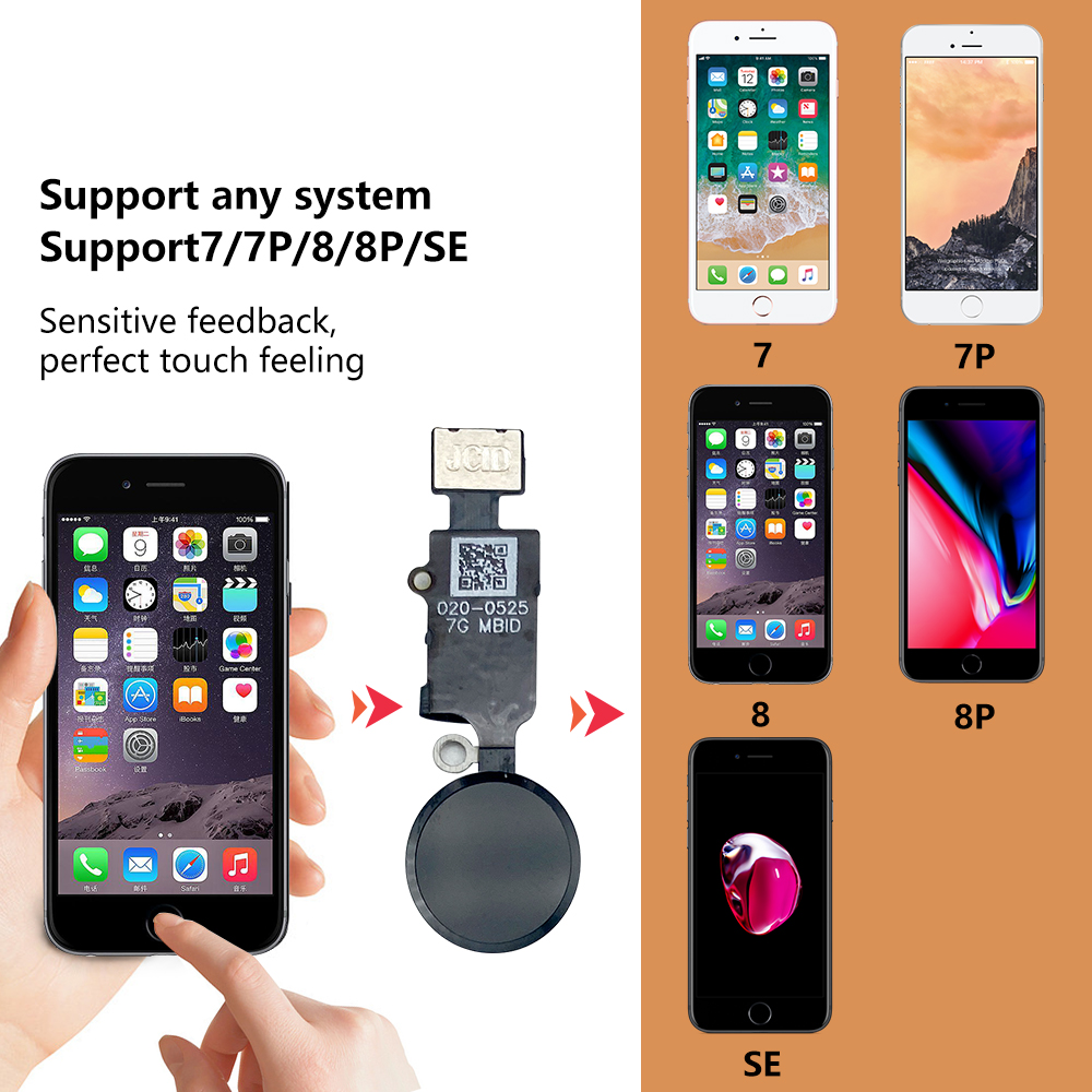 JC 6th 3D Home Button Flex per - Home Bar Iphone recensione e prezzo