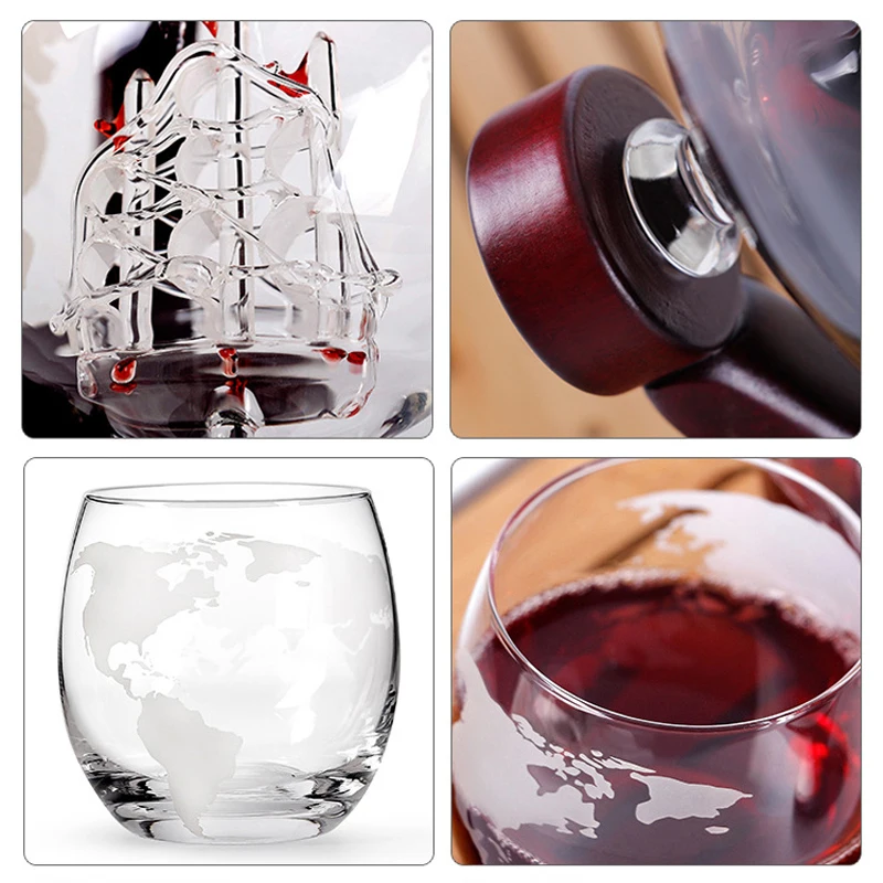 Set di bicchieri da whisky, gl - Decanter Globe Set recensione e prezzo