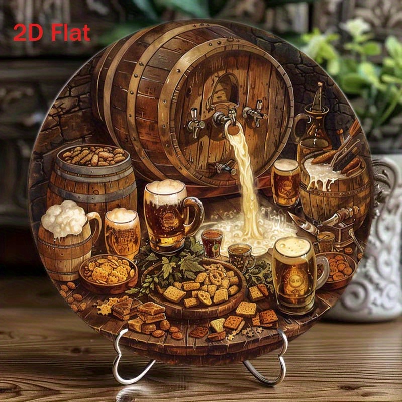 1 Pezzo Targa Rotonda 2D Piatt - Home Bar Cafe recensione e prezzo