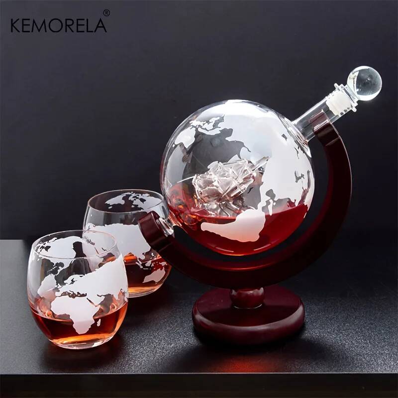 Set decanter per whisky Globe  - Decanter Globe Set recensione e prezzo