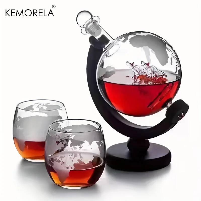 Set decanter per whisky Globe  - Decanter Globe Set recensione e prezzo