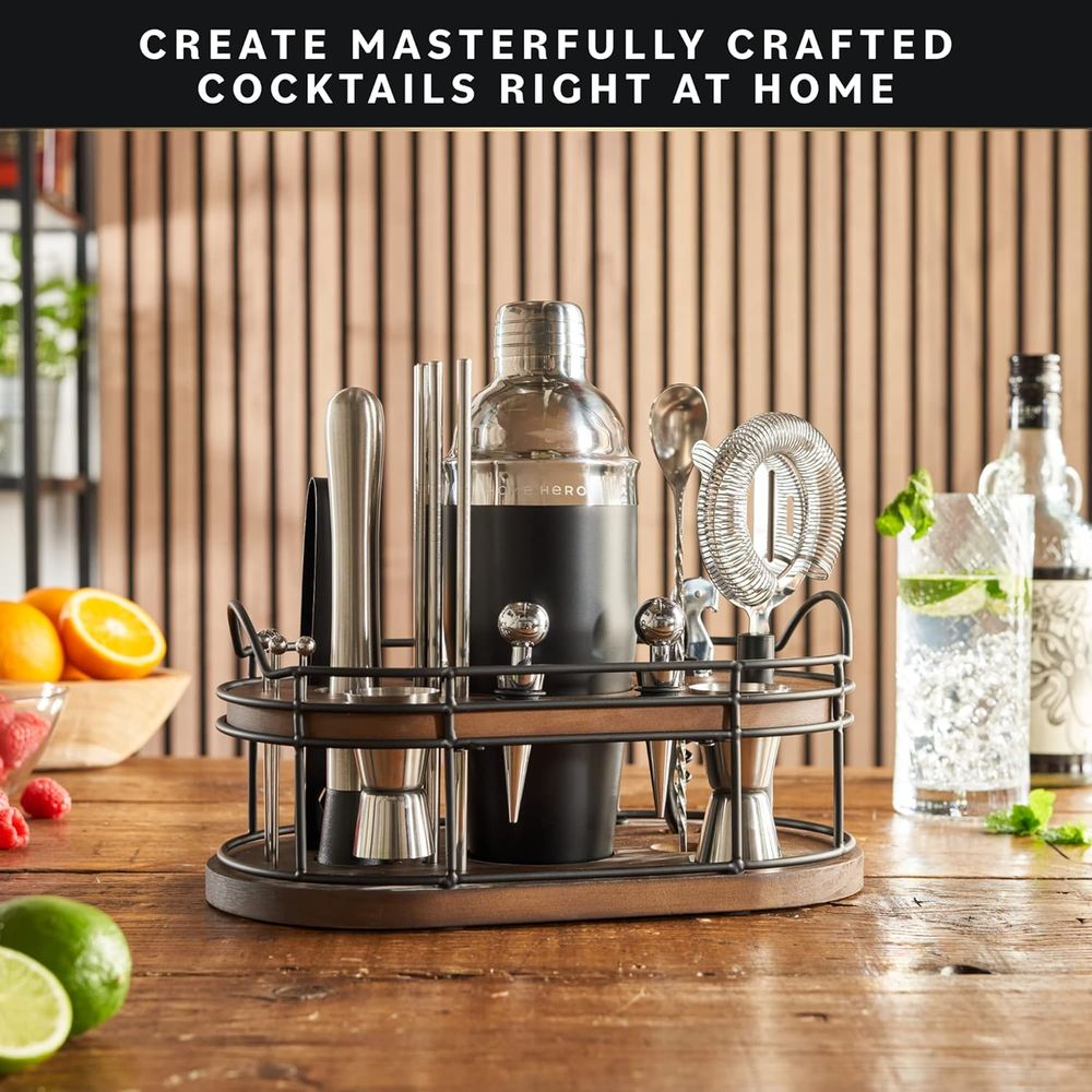 Set da 22 Pezzi per Cocktail e - Cocktail Recipe Book recensione e prezzo