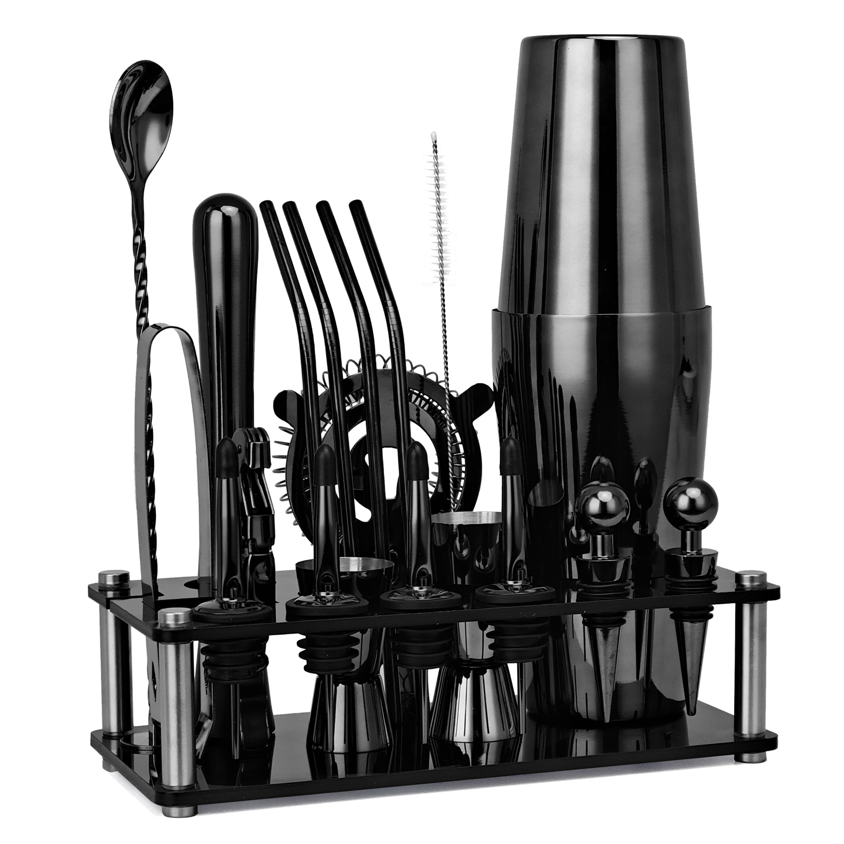 20 pz nero/oro rosa/argento 80 - Boston Shaker Set recensione e prezzo