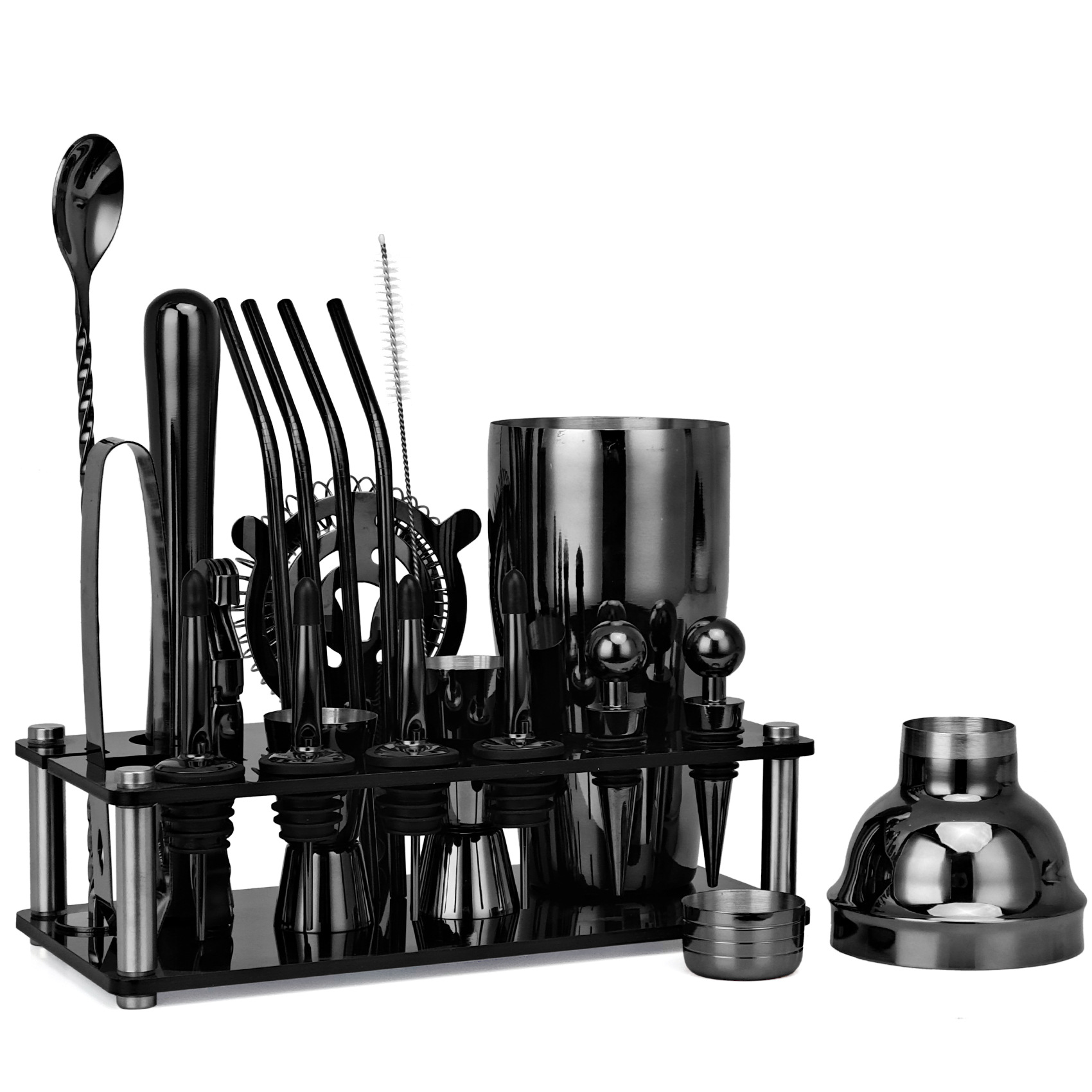 20 pz nero/oro rosa/argento 80 - Boston Shaker Set recensione e prezzo