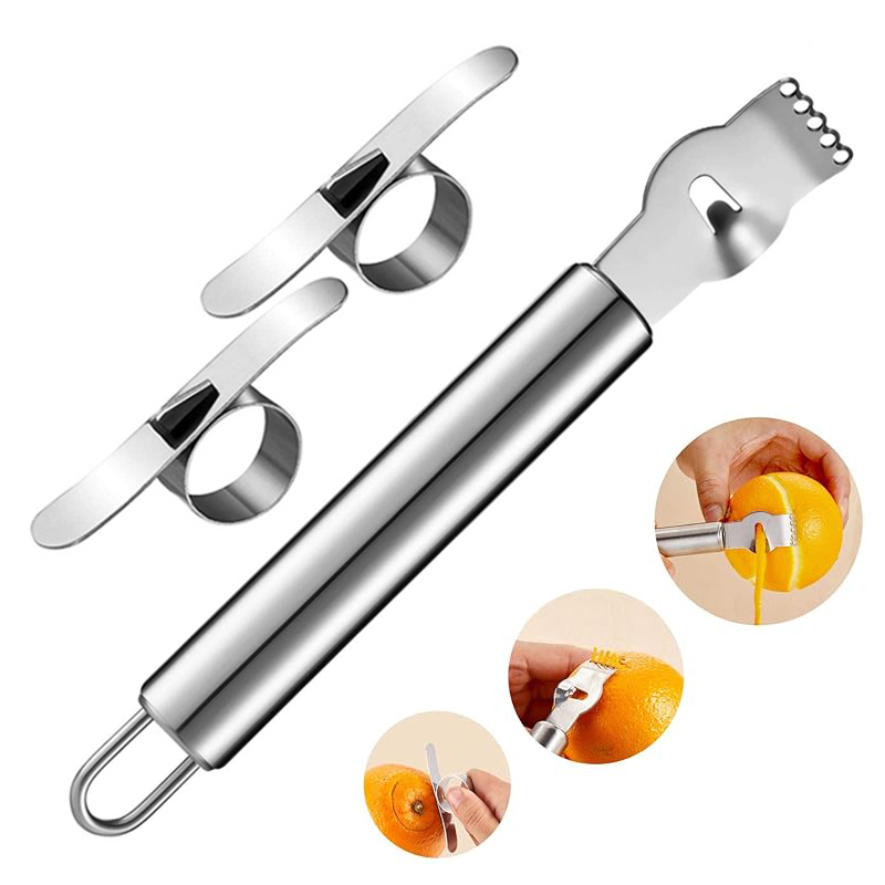 3 pezzi limone zester grattugi - Peeler Channel Knife recensione e prezzo