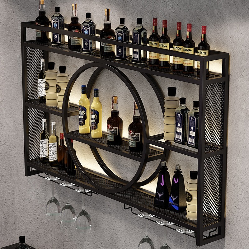 Portabottiglie da parete, mobi - Home Bar And Cabinet recensione e prezzo