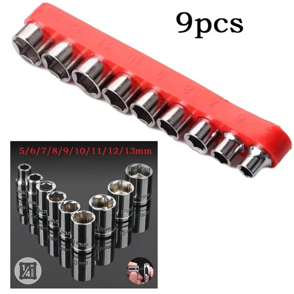 9 Pcs 1/4 pollici Drive 5-13mm - Home Bar Supplies recensione e prezzo