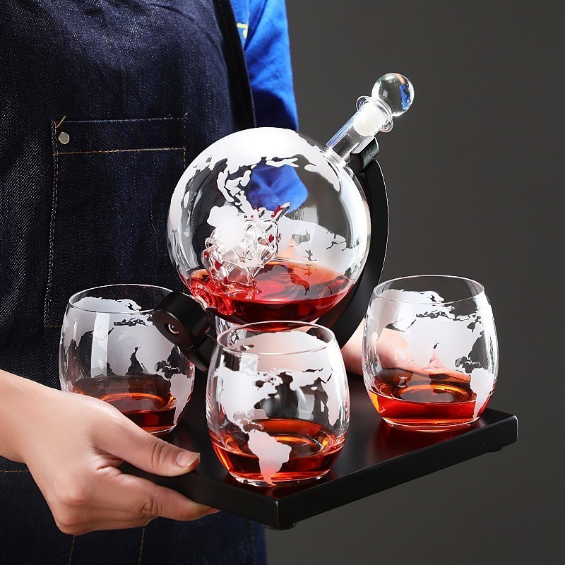 Set Decanter per Vino a Forma  - Decanter Globe Set recensione e prezzo