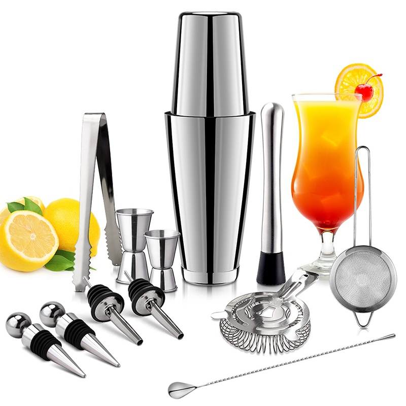 13 pz/set in acciaio inox Cock - Boston Shaker Set recensione e prezzo