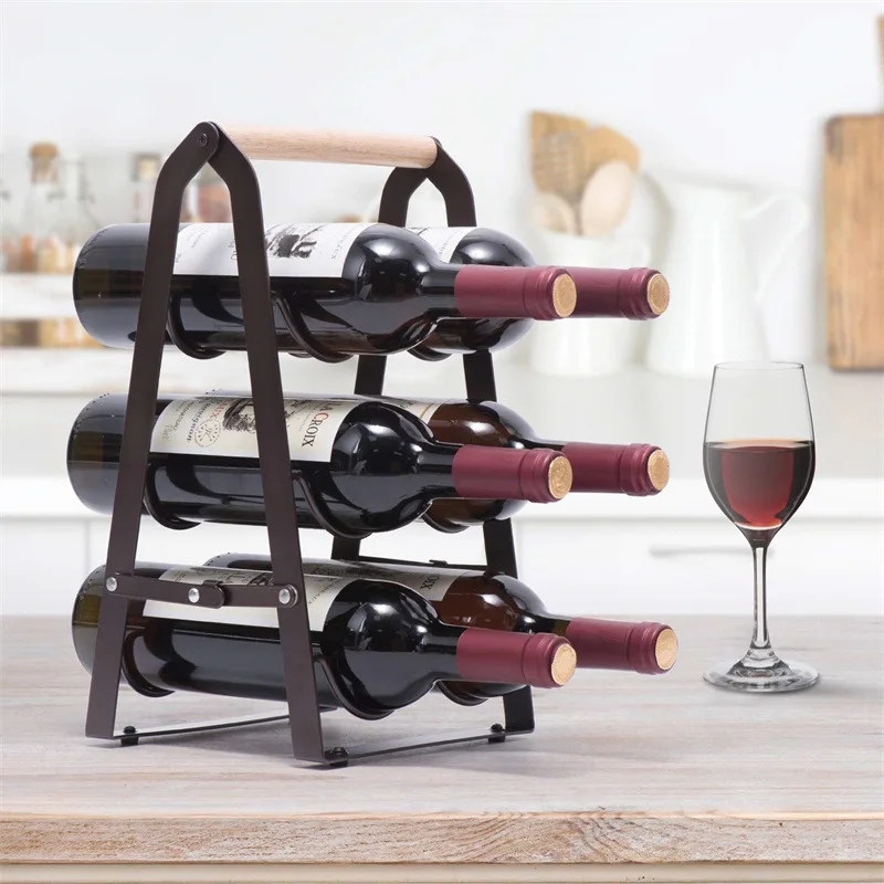 Porta Bottiglie di Vino in Fer - Home Bar Shelves recensione e prezzo