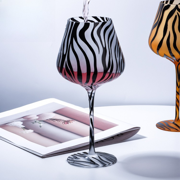 Creativo dipinto tigre leopard - Highball Glass Set recensione e prezzo
