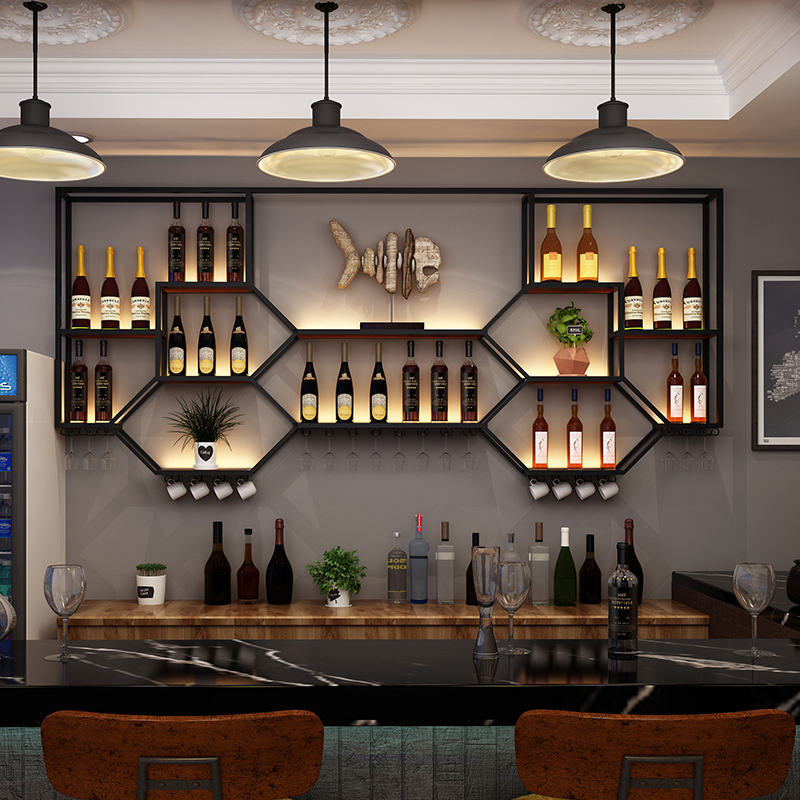 Scaffali in metallo Armadietto - Home Bar Shelves recensione e prezzo